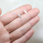 Lightning Bolt Stud Earrings