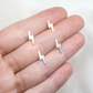 Lightning Bolt Stud Earrings