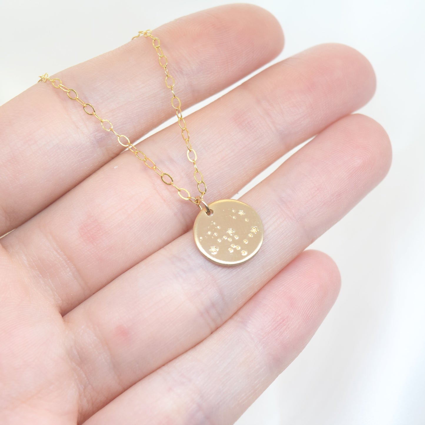 Constellation Coin Necklace