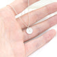Initial Circle Necklace